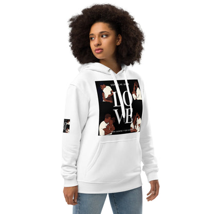 SIEMPRE MI AMOR Premium Eco Hoodie by SobG Designs