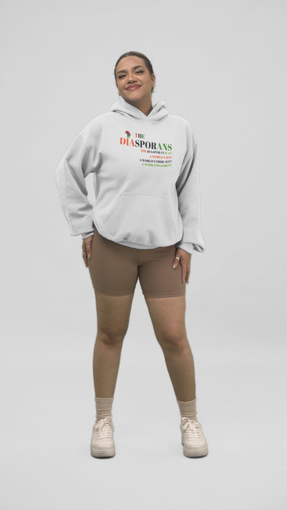 THE DIASPORANS Premium Eco Hoodie by SobG Designs