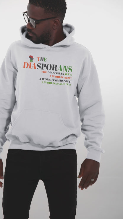 THE DIASPORANS Premium Eco Hoodie by SobG Designs