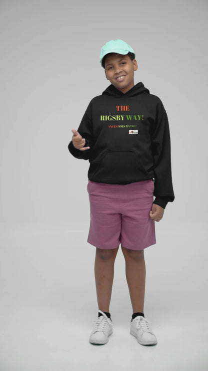THE RIGSBY WAY!! Kids Fleece Hoodie by SobG Designs