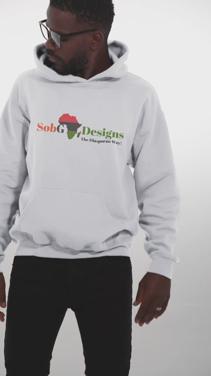 SOBG DESIGNS LOGO Premium Eco Hoodie by SobG Designs