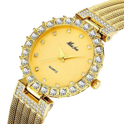 Women Watches Luxury Brand Watch Bracelet Waterproof Big Lab Diamond Ladies Wrist Watches For Women Quartz Clock Hours-2