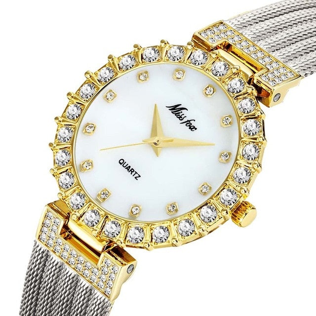 Women Watches Luxury Brand Watch Bracelet Waterproof Big Lab Diamond Ladies Wrist Watches For Women Quartz Clock Hours-0