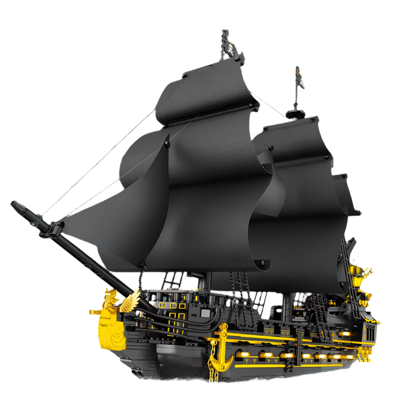 Pirate Ship Building Blocks Toy Set-0