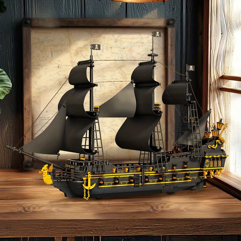 Pirate Ship Building Blocks Toy Set-1