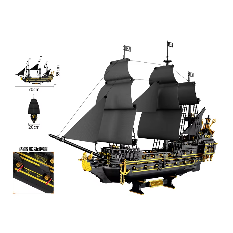 Pirate Ship Building Blocks Toy Set-2