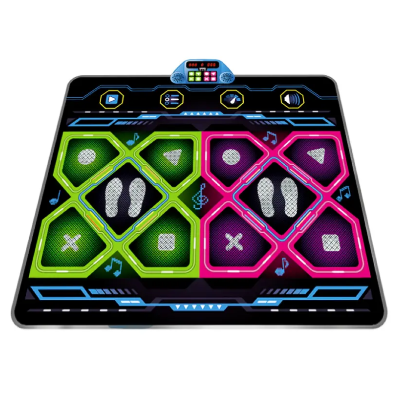 Double Electronic Dance Mat for Kids and Adults-0