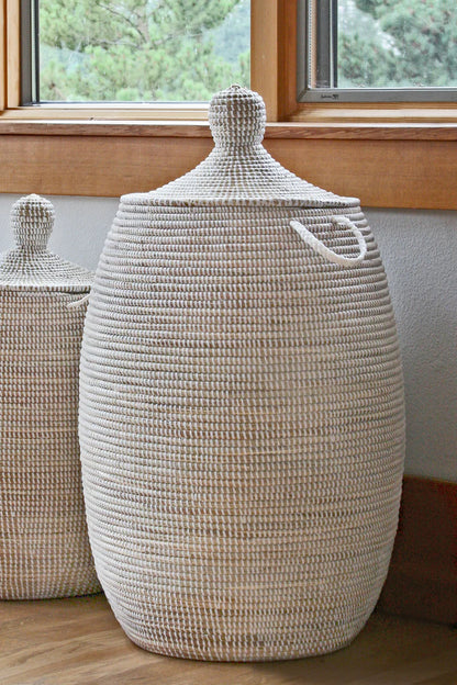 2 Large Solid White African Prayer Mat Hamper