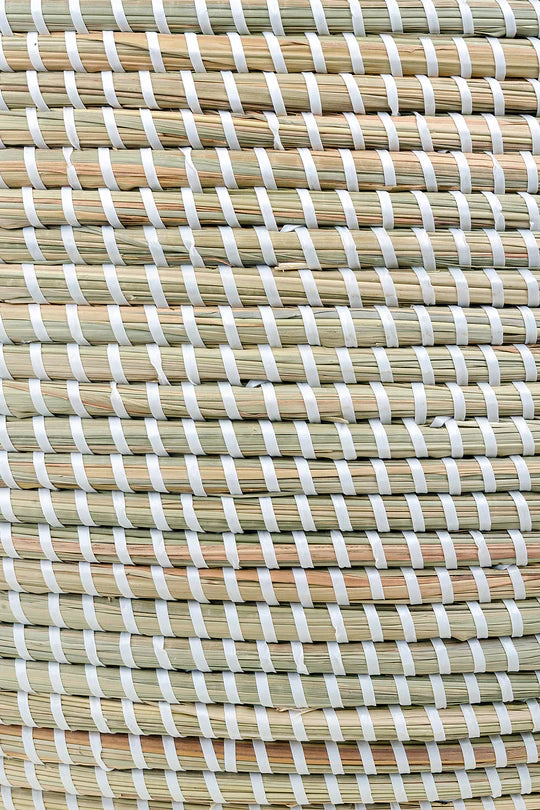 Solid White Knitting Basket Set (3 Baskets)