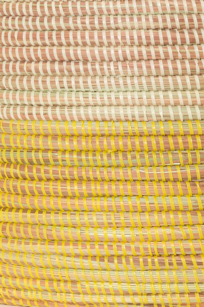 Lemon Dipped Knitting Basket Set of (3)