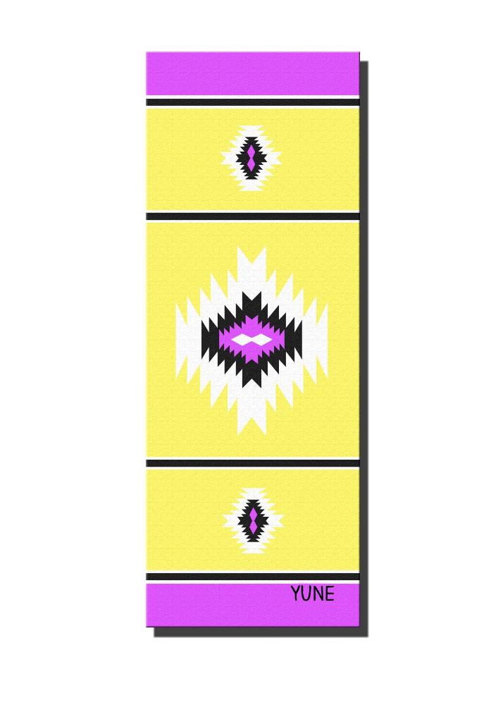 Yoga Mat | 6mm Thick | Yellow| Non-Slip | Eco Friendly | Yune Yoga | Stevie-0