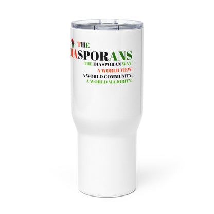 THE DIASPORAN Travel Mug with a Handle by SobG Designs