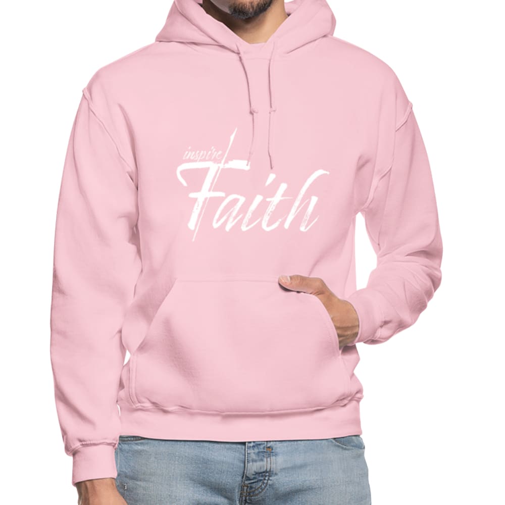 Mens Hoodie - Pullover Hooded Sweatshirt - Graphic/inspire Faith-8