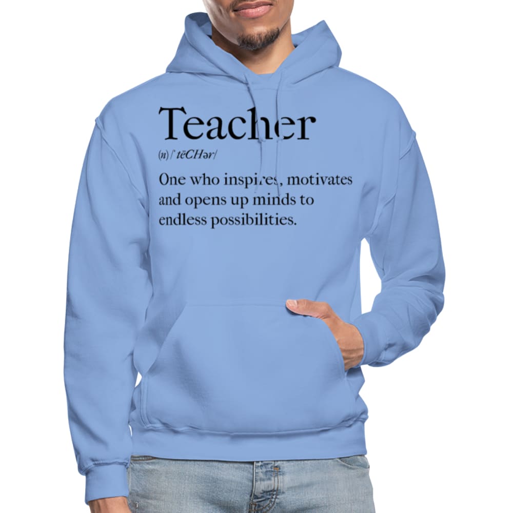Mens Hoodie - Pullover Hooded Sweatshirt - Graphic/teachers Inspire-2
