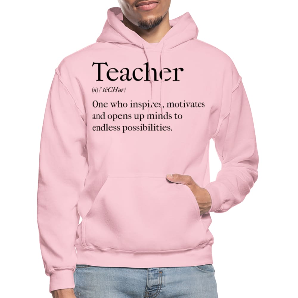 Mens Hoodie - Pullover Hooded Sweatshirt - Graphic/teachers Inspire-6