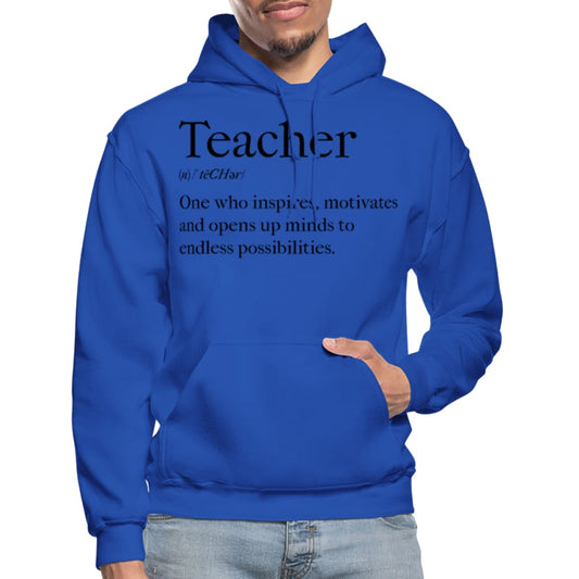 Mens Hoodie - Pullover Hooded Sweatshirt - Graphic/teachers Inspire-10