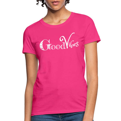 Womens T-shirt - Good Vibes Graphic Tee-1