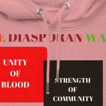 RED, BLACK, GREEN COLORS MEAN Unisex Essential Eco Hoodie by SobG Designs