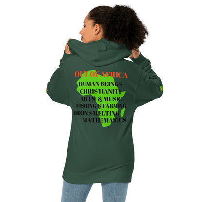 OUT OF AFRICA Unisex Midweight Hoodie by SobG Designs