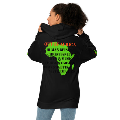 OUT OF AFRICA Unisex Midweight Hoodie by SobG Designs