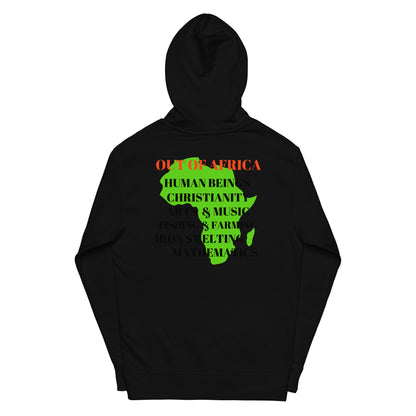 OUT OF AFRICA Unisex Midweight Hoodie by SobG Designs