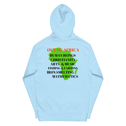 OUT OF AFRICA Unisex Midweight Hoodie by SobG Designs