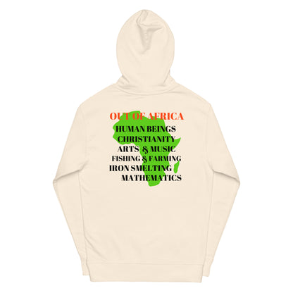 OUT OF AFRICA Unisex Midweight Hoodie by SobG Designs