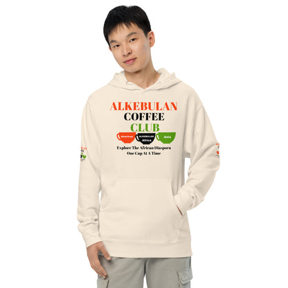 ALKEBULAN COFFEE & TEA CLUB LOGO Unisex Midweight Hoodie by SobG Designs