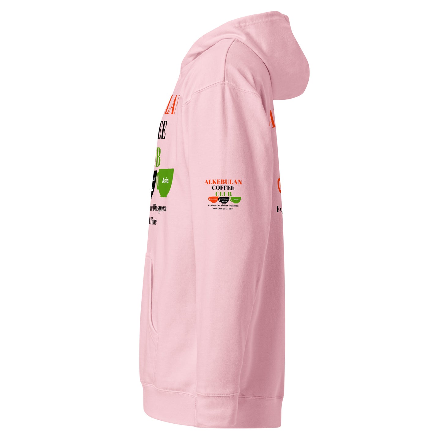 ALKEBULAN COFFEE & TEA CLUB LOGO Unisex Midweight Hoodie by SobG Designs