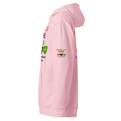 ALKEBULAN COFFEE & TEA CLUB LOGO Unisex Midweight Hoodie by SobG Designs