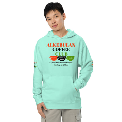 ALKEBULAN COFFEE & TEA CLUB LOGO Unisex Midweight Hoodie by SobG Designs
