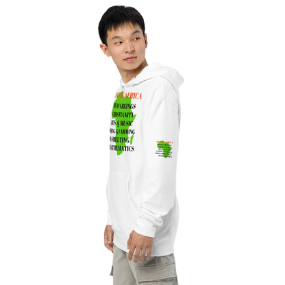 OUT OF AFRICA Unisex Midweight Hoodie by SobG Designs