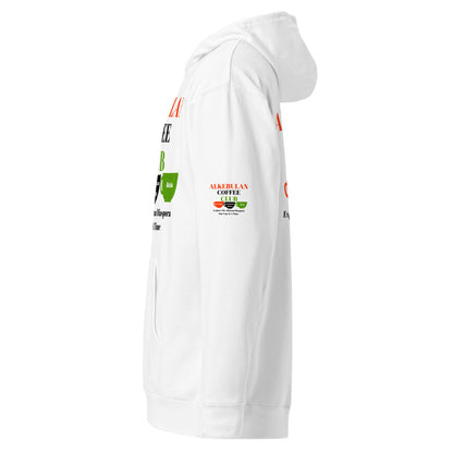 ALKEBULAN COFFEE & TEA CLUB LOGO Unisex Midweight Hoodie by SobG Designs
