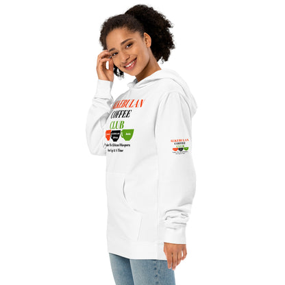 ALKEBULAN COFFEE & TEA CLUB LOGO Unisex Midweight Hoodie by SobG Designs