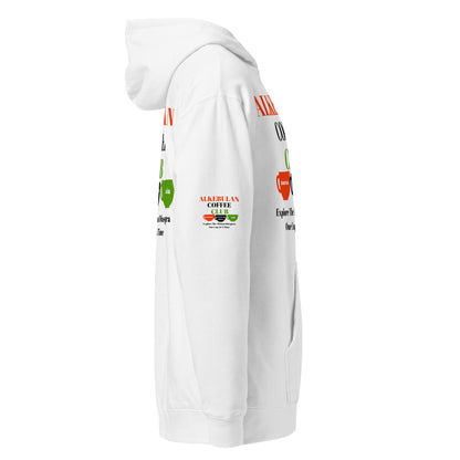ALKEBULAN COFFEE & TEA CLUB LOGO Unisex Midweight Hoodie by SobG Designs