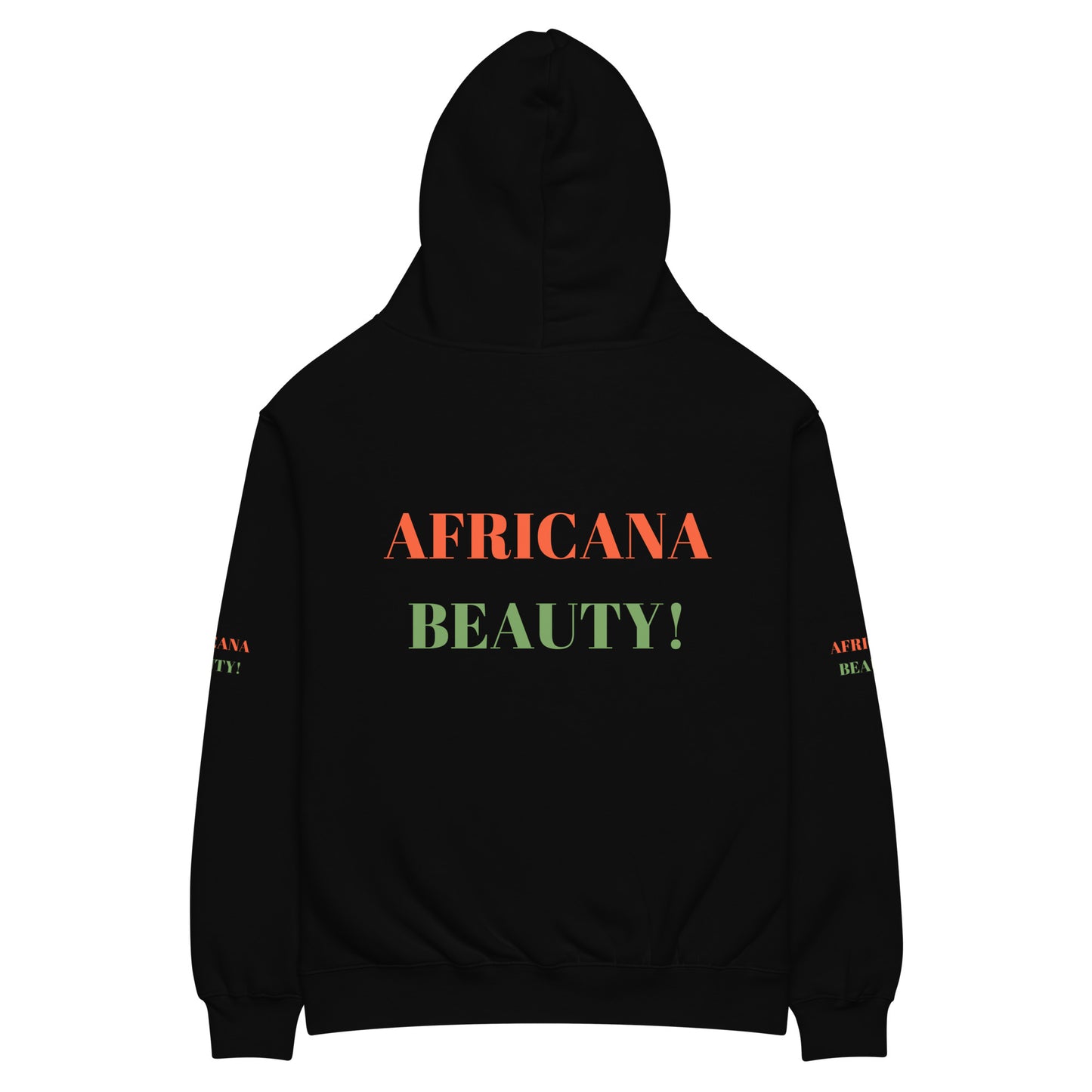 AFRICANA BEAUTY Unisex Oversized Hoodie by SobG Designs