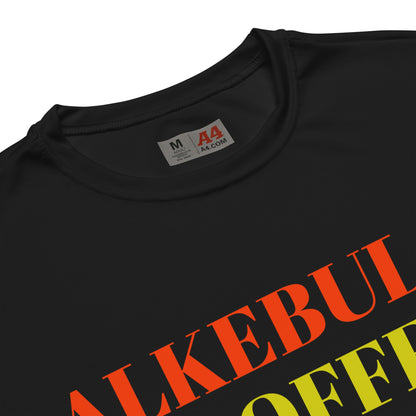 ALKEBULAN COFFEE CLUB LOGO Unisex Performance Crew Neck T-Shirt by SobG Designs