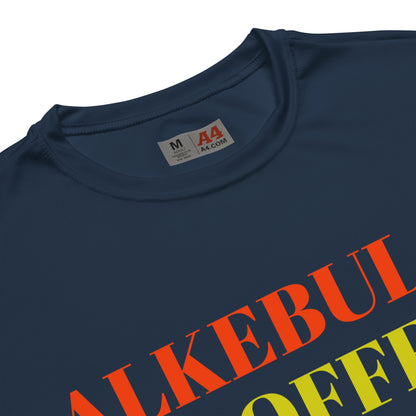 ALKEBULAN COFFEE CLUB LOGO Unisex Performance Crew Neck T-Shirt by SobG Designs