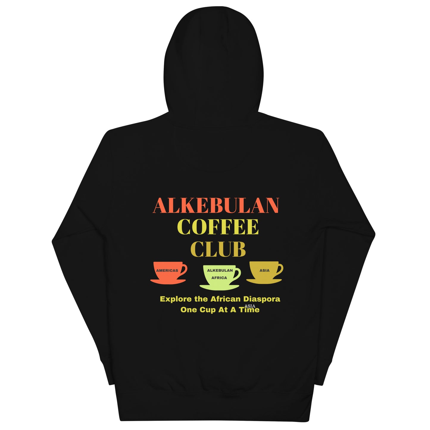 ALKEBULAN COFFEE CLUB LOGO Unisex Hoodie by SobG Designs
