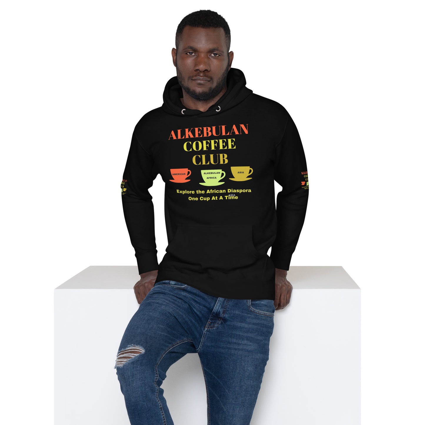 ALKEBULAN COFFEE CLUB LOGO Unisex Hoodie by SobG Designs