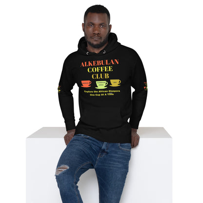 ALKEBULAN COFFEE CLUB LOGO Unisex Hoodie by SobG Designs