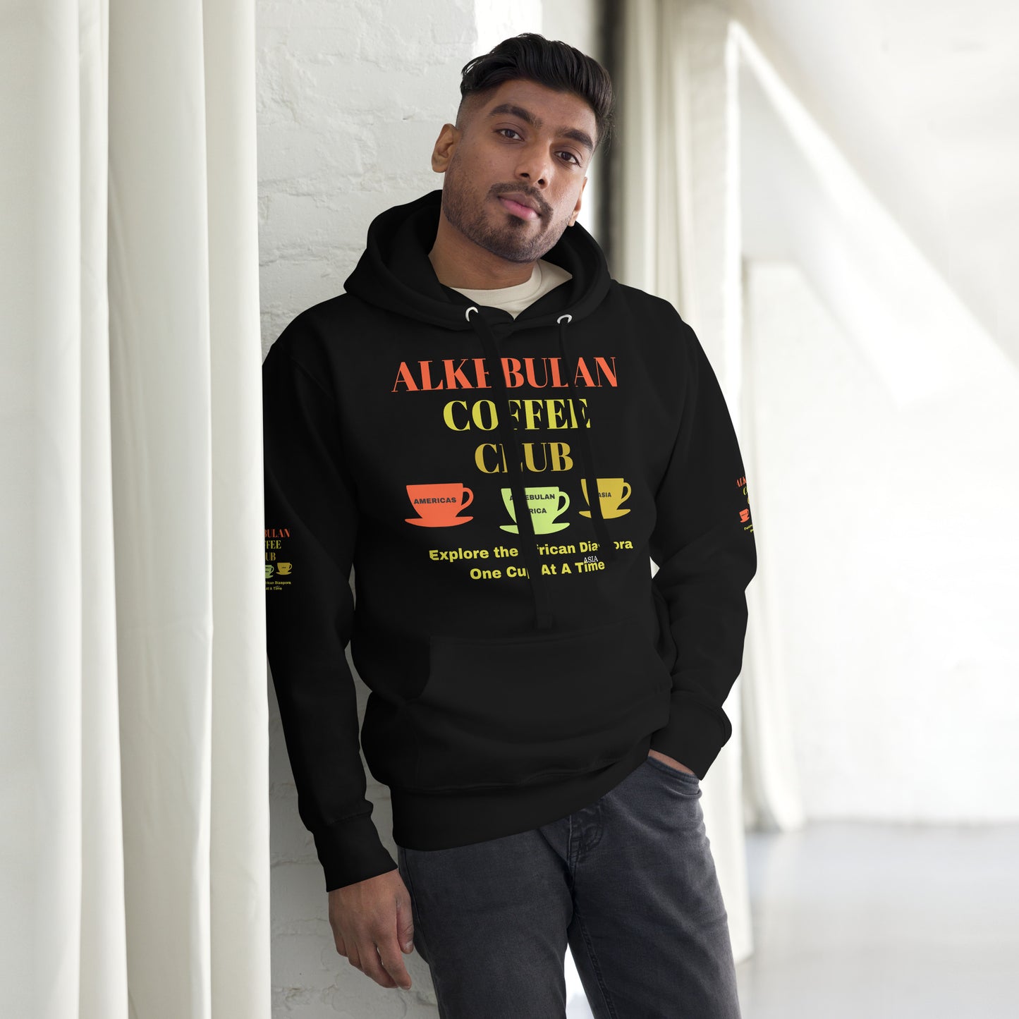 ALKEBULAN COFFEE CLUB LOGO Unisex Hoodie by SobG Designs