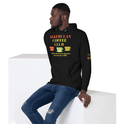 ALKEBULAN COFFEE CLUB LOGO Unisex Hoodie by SobG Designs