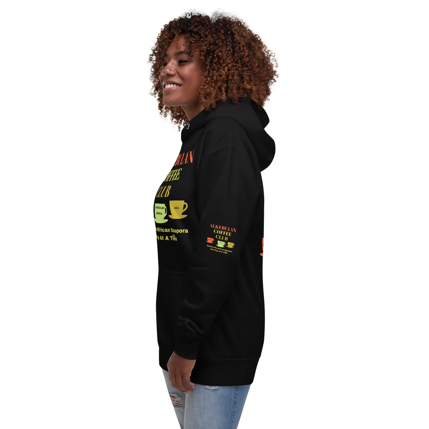 ALKEBULAN COFFEE CLUB LOGO Unisex Hoodie by SobG Designs