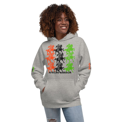 AFRICAN WARRIORS Unisex Hoodie by SobG Designs