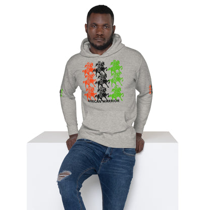 AFRICAN WARRIORS Unisex Hoodie by SobG Designs