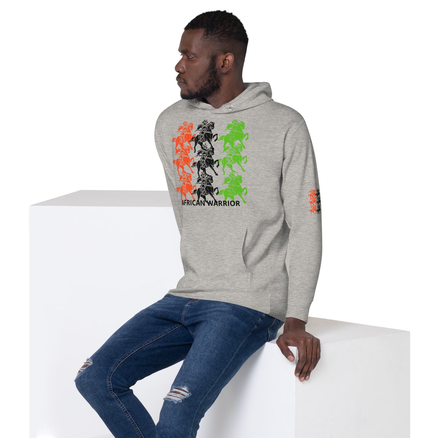 AFRICAN WARRIORS Unisex Hoodie by SobG Designs