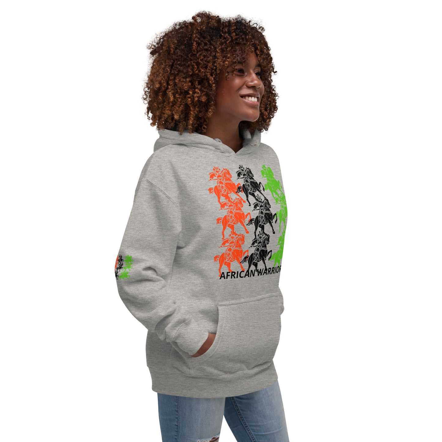 AFRICAN WARRIORS Unisex Hoodie by SobG Designs