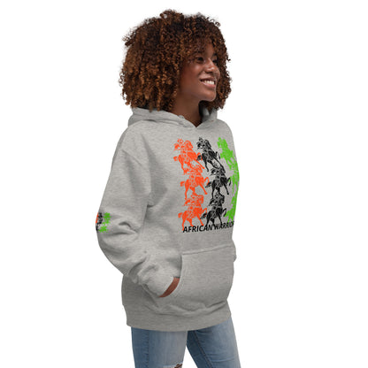 AFRICAN WARRIORS Unisex Hoodie by SobG Designs