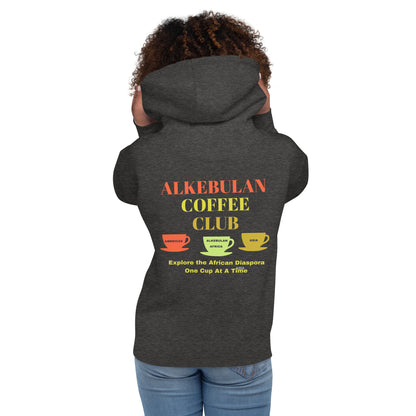 ALKEBULAN COFFEE CLUB LOGO Unisex Hoodie by SobG Designs
